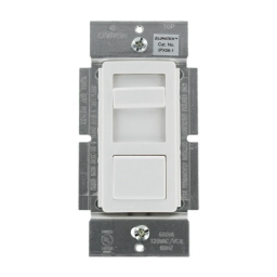 Leviton IPX06-10Z IllumaTech® Slide Dimmer Manuel utilisateur | Fixfr
