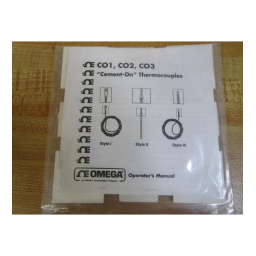 Thermocouples Omega : Guide d'utilisation + Chat IA | Fixfr