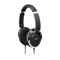 JVC HA-S660 BLACK Casque audio ou écouteurs Manuel du propriétaire | Fixfr