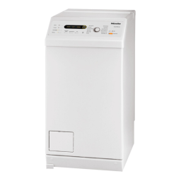 Miele WW 690 WPM Lave-linge top Manuel utilisateur | Fixfr