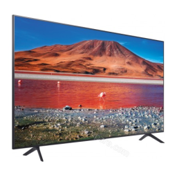 Samsung UE70TU7125K Crystal UHD 70TU7125 SMART TV Manuel utilisateur | Fixfr