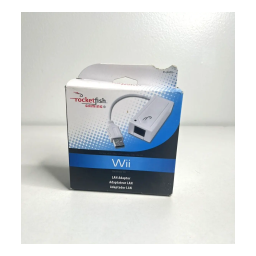 RocketFish RF-GWII008 LAN Adapter for Nintendo Wii Guide d'installation rapide | Fixfr