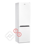 R&eacute;frig&eacute;rateur Combin&eacute; Whirlpool : Instructions + Chat IA