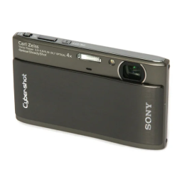 Sony DSC-TX1 Manuel utilisateur | Fixfr
