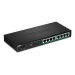 Trendnet TPE-TG84 8-Port Gigabit PoE+ Switch Fiche technique