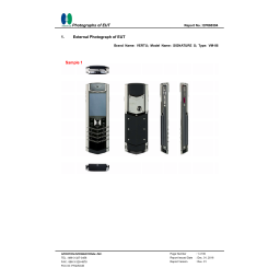Vertu P7QVM-06 GSMQuad-band / UMTS Quad-band /CDMA Single-band/WIFI/BT mobile phone Manuel utilisateur | Fixfr