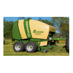 Krone Fortima V 1500, V 1800; Fortima V 1500 MC, V 1800 MC Mode d'emploi | Fixfr