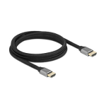 DeLOCK 83996 Ultra High Speed HDMI Cable 48 Gbps 8K 60 Hz grey 2 m certified Fiche technique