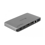 DeLOCK 87777 Thunderbolt&trade; 3 Docking Station 8K - Dual DisplayPort / USB / LAN / SD / Audio / PD 3.0 Fiche technique