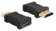 DeLOCK 65262 Adapter High Speed HDMI - A male to C female Fiche technique | Fixfr