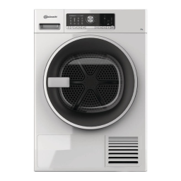 Bauknecht T U 83WS CH Dryer Manuel utilisateur | Fixfr