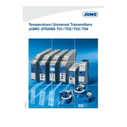 JUMO TT-45/4 Notice de Mise en Service + Chat IA | Fixfr