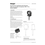 Swegon TBLZ-2-31-1/2/4 Humidity sensor Mode d'emploi