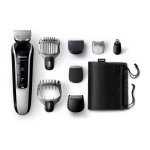 Philips QG3371/16 Multigroom series 5000 Tondeuse barbe et cheveux 8 en 1 Manuel utilisateur