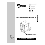 Miller SYNCROWAVE 250 DX Manuel utilisateur