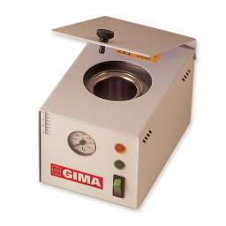 Gima 35588 TITANOX DIGITAL DRY STERILIZER 120 l Manuel du propriétaire | Fixfr