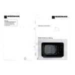 HEIDENHAIN POSITIP 8000 Demo Turning (1252216.1.1.x) Digital Readout Manuel utilisateur