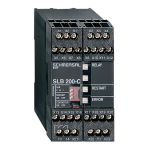 schmersal SLB 200-C04-1R Monitoring module for light barrier Mode d'emploi