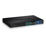 Trendnet TPE-204US 20-Port Gigabit Web Smart Ultra PoE Switch Fiche technique