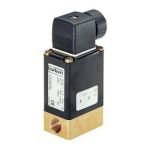 Burkert 0293 Direct-acting 2/2-way plunger valve Manuel utilisateur