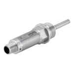 Burkert 8418 RTD temperature sensor Fiche technique