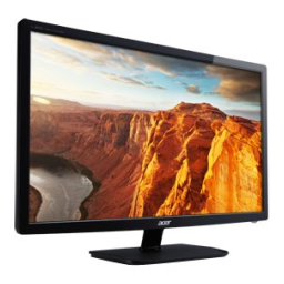 Acer V225WL Monitor Manuel utilisateur | Fixfr