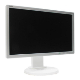 NEC MultiSync E203Wi, E233WM: Chat IA & Download PDF | Fixfr