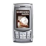 Samsung SGH-D840 Manuel utilisateur