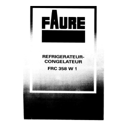 Faure FRC359W Manuel utilisateur | Fixfr