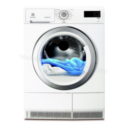 Electrolux EDC2188GDB Manuel utilisateur | Fixfr