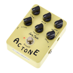 Harley Benton AC TrueTone Mode d'emploi | Fixfr