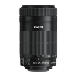 Canon EF-S 55-250mm F4-5.6 IS STM Manuel utilisateur | Fixfr