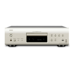 Denon DCD-1510AE Manuel utilisateur | Fixfr