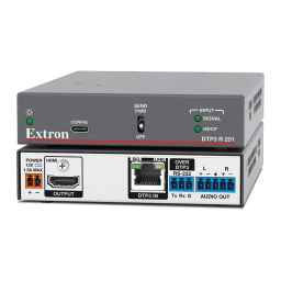 Extron DTP3 R 201 Fiche technique | AI chat & PDF | Fixfr