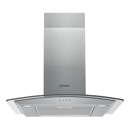 Indesit IHGC 6.4F LM X Hood Manuel utilisateur | Fixfr