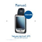 YAKUMO DELTA 300 GPS Manuel utilisateur