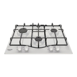 Ariston PCN 642 A(WH) Hob Manuel utilisateur