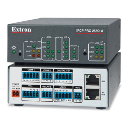 Extron IPCP Pro 255Q xi spécification | Fixfr