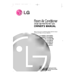 LG SPG89, SPG89HP Climatiseur : Guide d'utilisation + IA