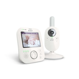 Avent SCD630/01 Avent Baby monitor Écoute-bébé vidéo numérique Manuel utilisateur | Fixfr