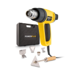 Powerplus POWX1021 HEAT GUN 2000W Manuel du propri&eacute;taire