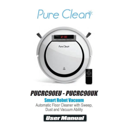 Pure Clean PUCRC90EU Smart Robot Vacuum Cleaner Manuel du propriétaire | Fixfr