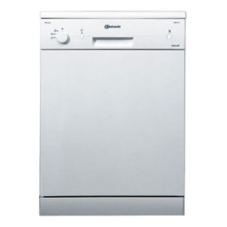 Bauknecht GSFS 5411 Dishwasher Manuel utilisateur | Fixfr