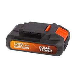 Powerplus POWPB90100 BATTERY 20V LI-ION SAMSUNG 2.0AH Manuel du propriétaire | Fixfr