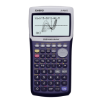 Casio fx-9860G SD/fx-9860G : Guide d'utilisation + IA