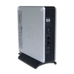 HP Compaq t5530 Thin Client Manuel utilisateur | Fixfr