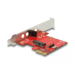DeLOCK 89889 PCI Express Card > 1 x internal M.2 Key E - Low Profile Form Factor Fiche technique | Fixfr