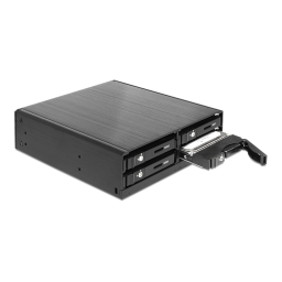 DeLOCK 47220 5.25″ Mobile Rack for 4 x 2.5″ SATA HDD / SSD Fiche technique | Fixfr