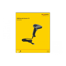 Delock Scanner de code-barres USB 1D | IA et PDF | Fixfr