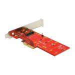 Delock Carte PCI Express x4 &gt; 1 x M.2 NVMe + AI Chat &amp; PDF